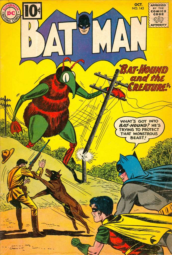 Batman (1940 1st Series DC) #143 Raw