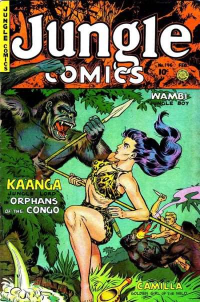 Jungle Comics (1949, Fiction House) #146 Raw