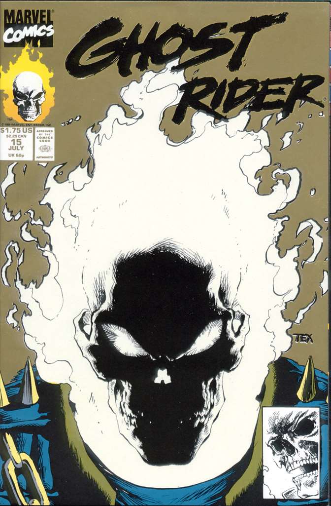 Ghost Rider (1990 2nd Series Marvel) # 15 Raw