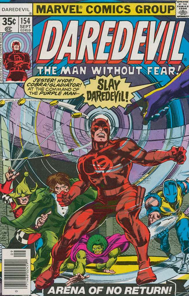 Daredevil (1964 1st Series Marvel) #154 Raw