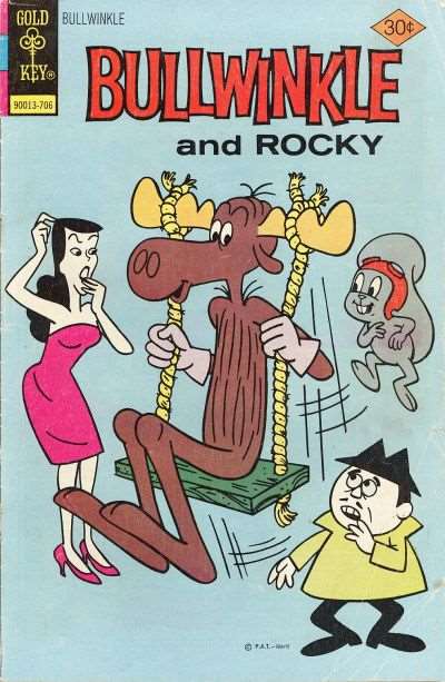 Bullwinkle (1962 Dell/Gold Key) # 16 Raw