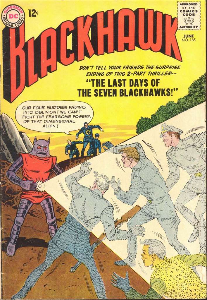 Blackhawk (1944 1st Series DC) #185 Raw