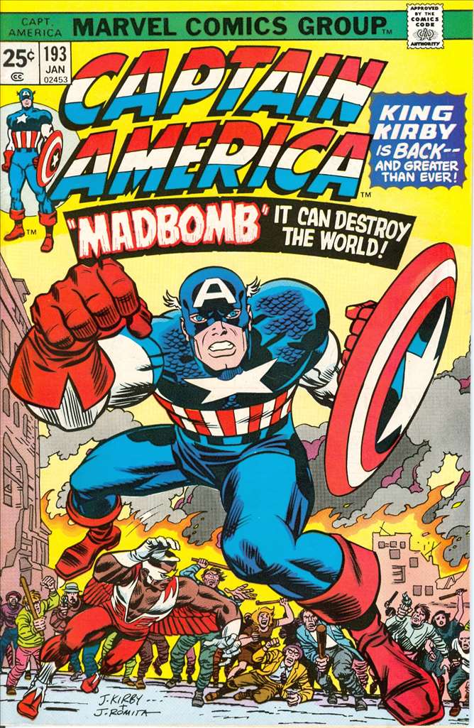 Captain America (1968 1st Series Marvel) #193 Raw