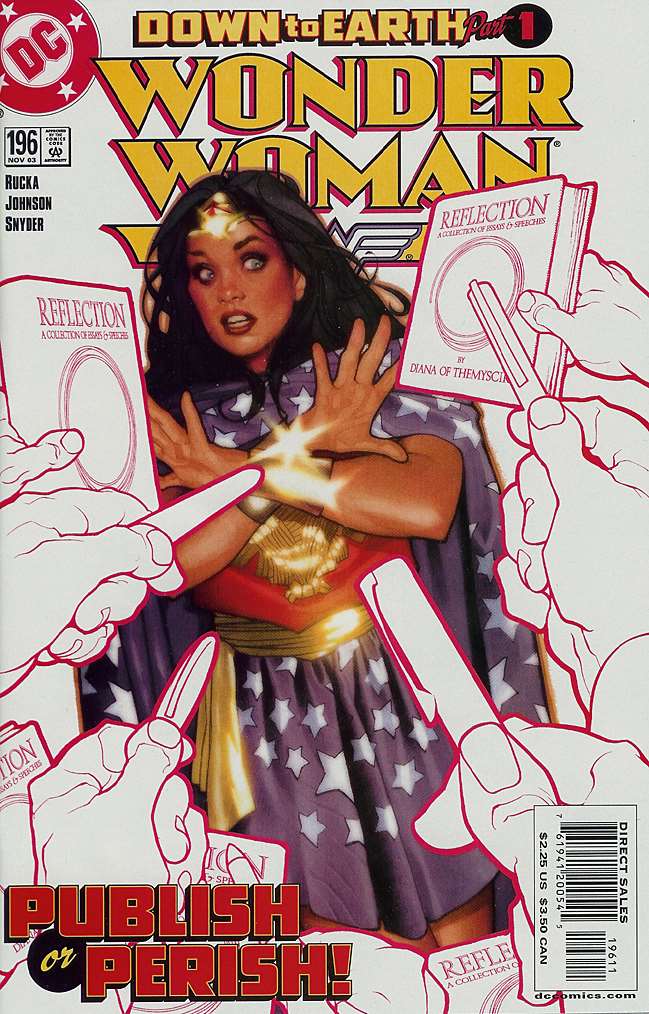 Wonder Woman (1987 2nd Series DC) #196 Raw