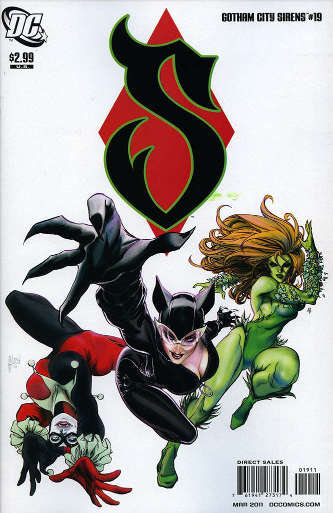 Gotham City Sirens (2009 DC) # 19 Raw