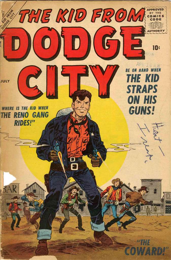 Kid From Dodge City (1957 Atlas) #  1 Raw