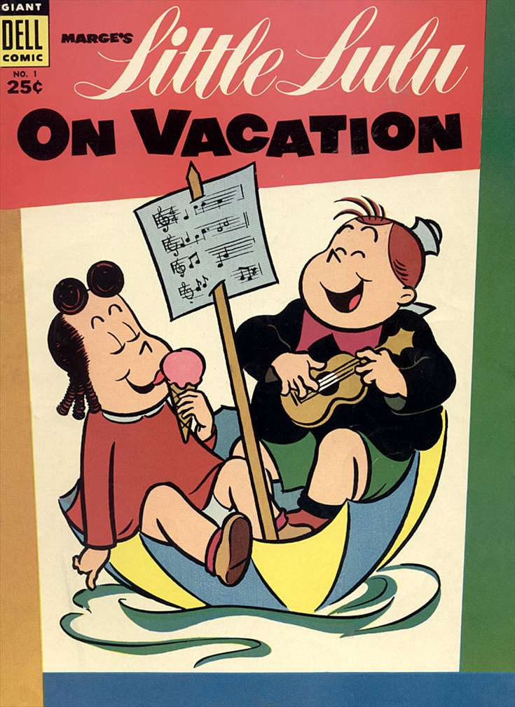 Marge's Little Lulu on Vacation (DELL) #  1 Raw