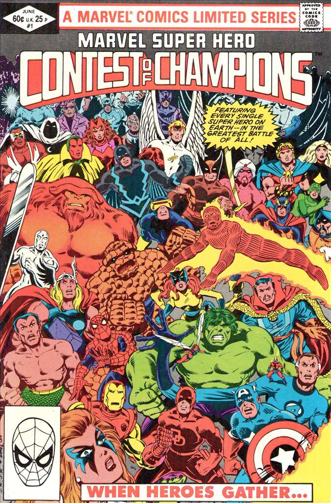 Marvel Super Hero Contest of Champions (1982 Marvel) #  1 Raw