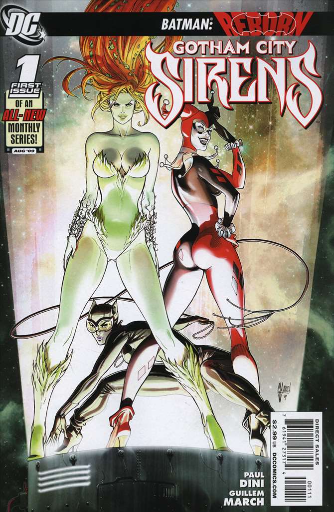 Gotham City Sirens (2009 DC) #  1 Raw