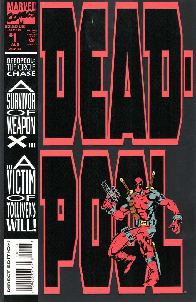 Deadpool Circle Chase (1993 Marvel) #  1 Raw