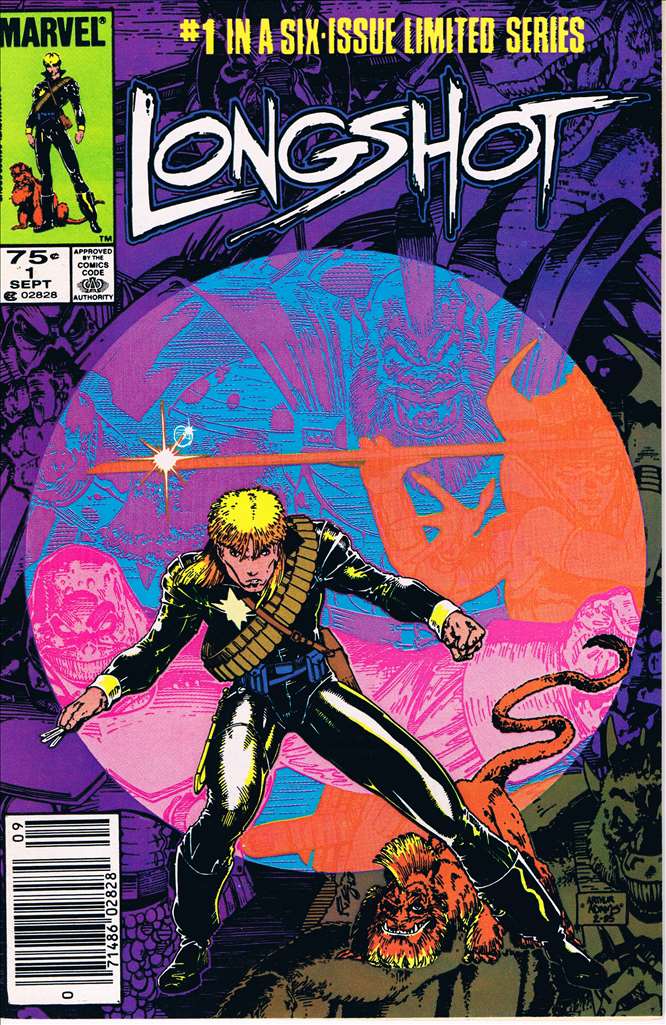 Longshot (Marvel, 1985) #  1 Raw
