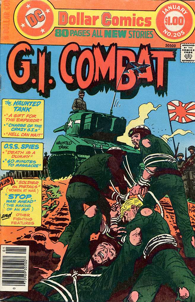 GI Combat (1952 1st Series DC) #205 Raw