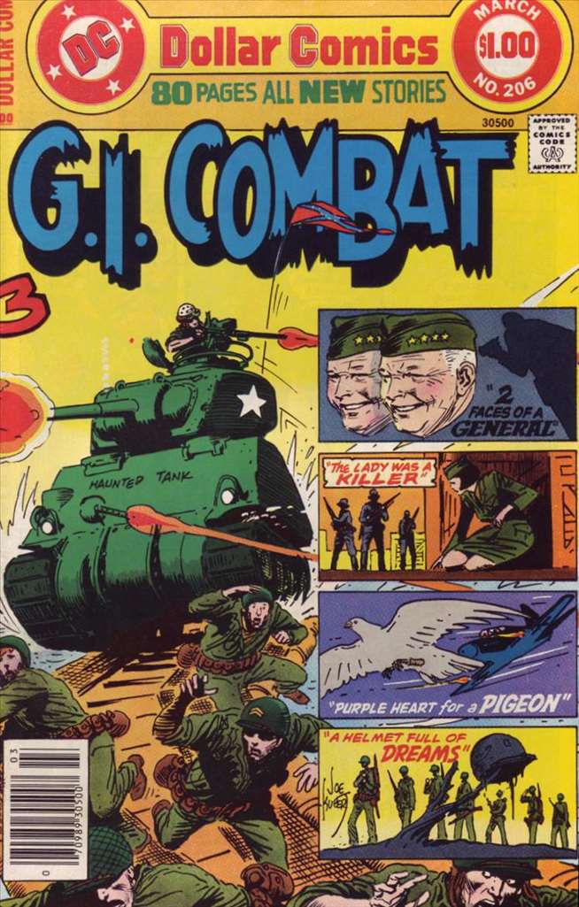 GI Combat (1952 1st Series DC) #206 Raw