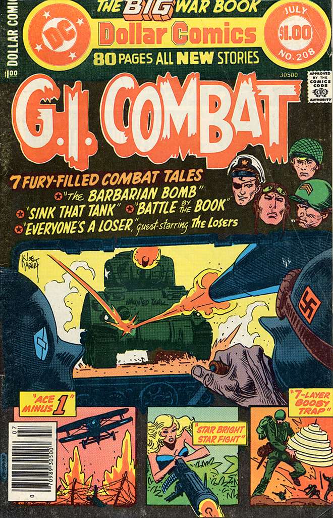 GI Combat (1952 1st Series DC) #208 Raw