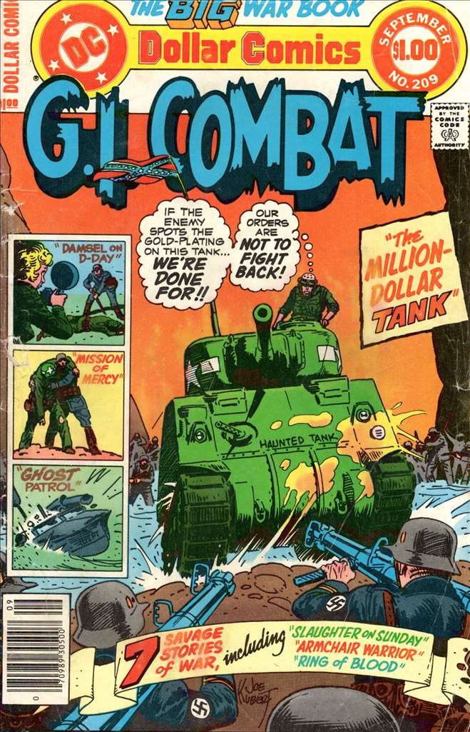 GI Combat (1952 1st Series DC) #209 Raw