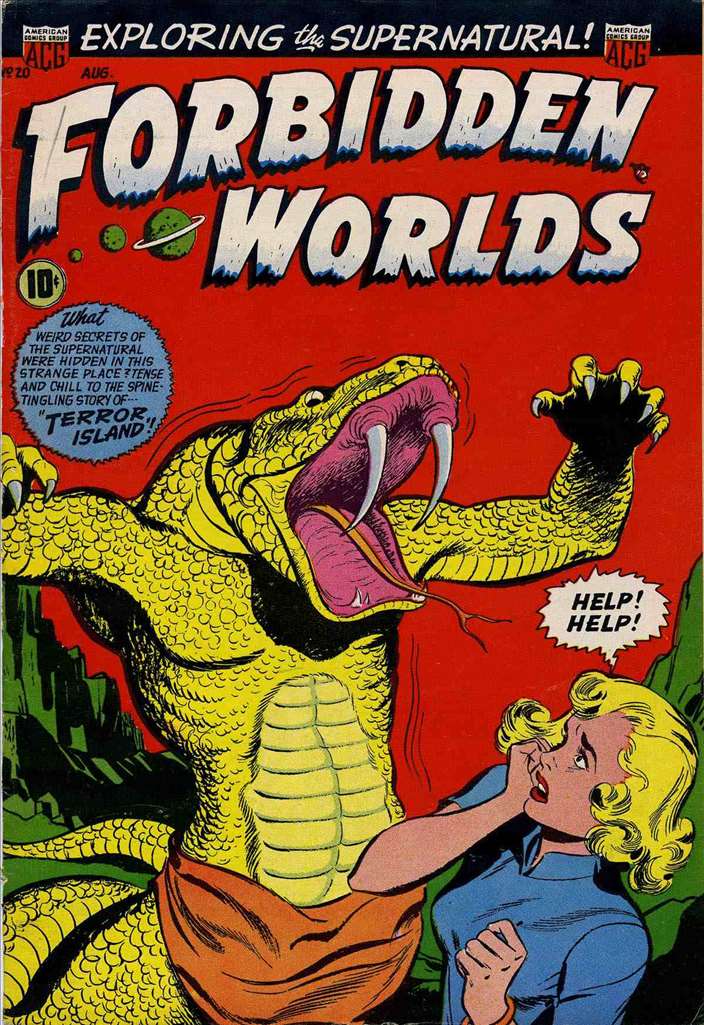 Forbidden Worlds (1951 ACG) # 20 Raw
