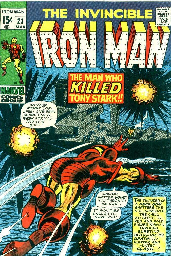 Iron Man (1968 1st Series Marvel) # 23 Raw