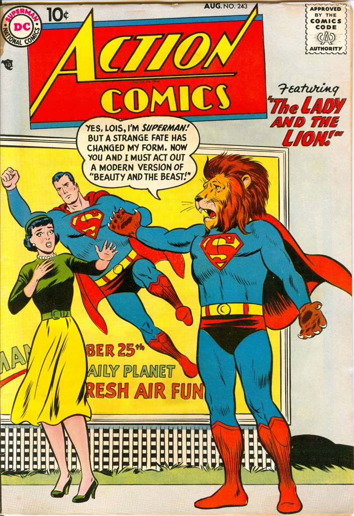 Action Comics (1938 1st Series DC) #243 Raw