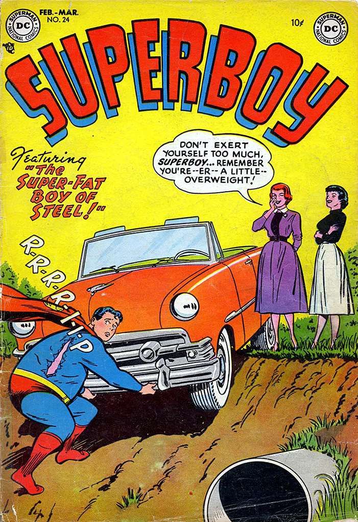 Superboy (1949 1st Series DC) # 24 Raw