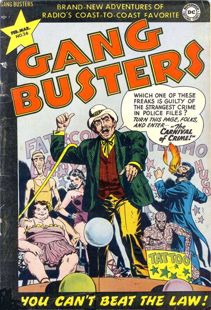 Gang Busters (1948 DC) # 26 Raw