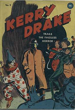 Kerry Drake (1944, Harvey) #  2 Raw