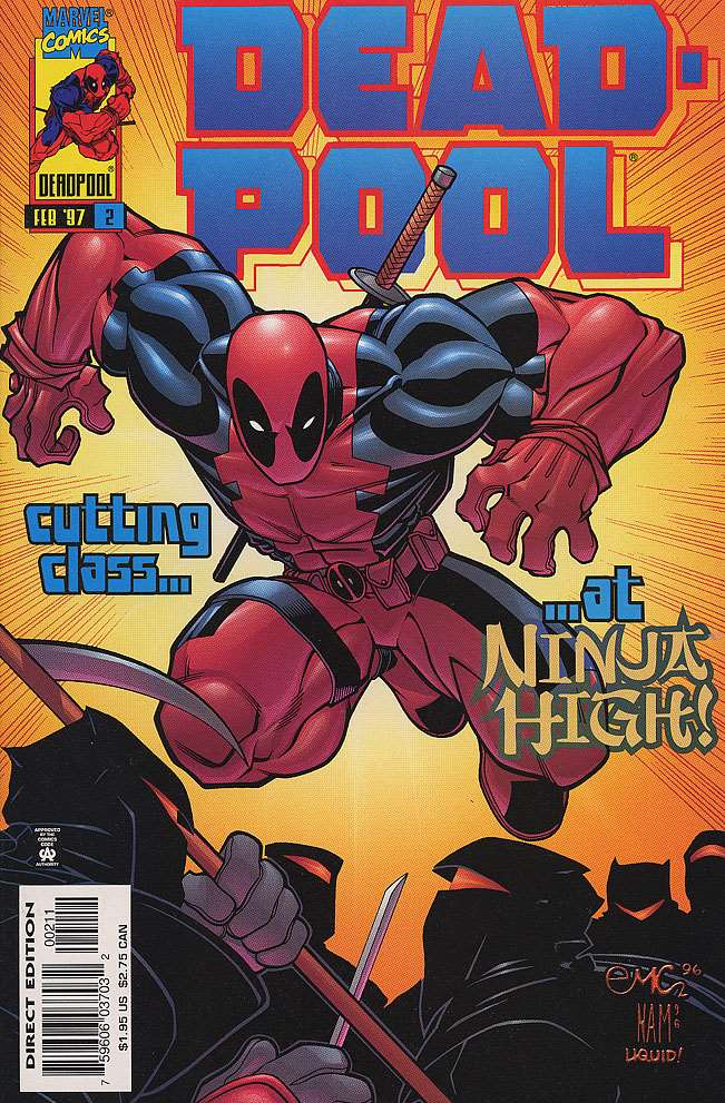 Deadpool (1997 1st Series Marvel) #  2 Raw