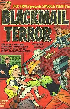 Harvey Comics Library Blackmail Terror #  2 Raw