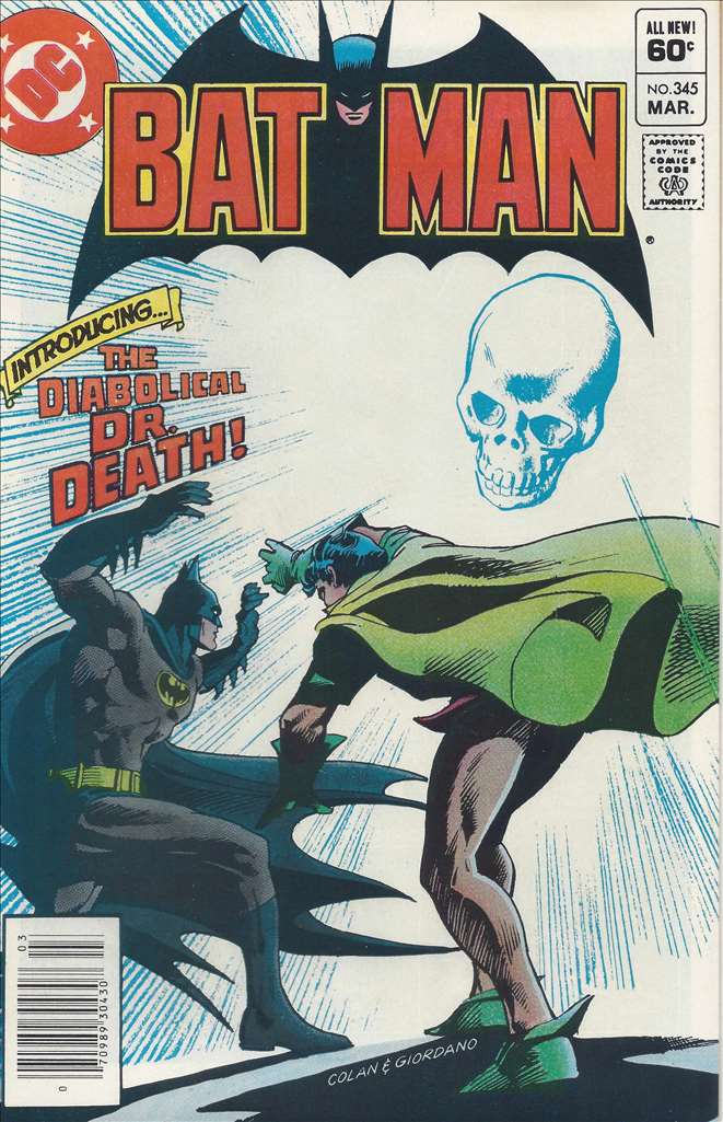 Batman (1940 1st Series DC) #345 Raw