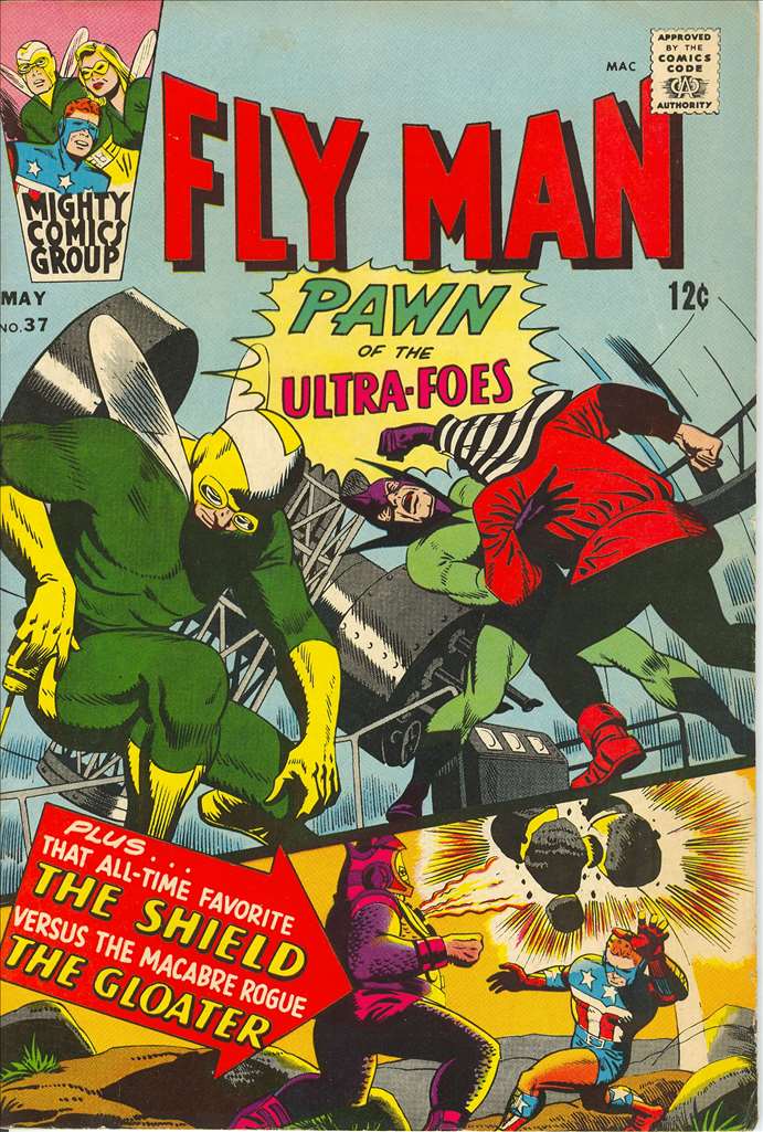 Fly Man (1966) # 37 Raw