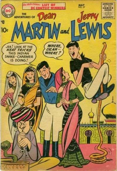 Adventures of Dean Martin and Jerry Lewis (DC,1952) # 37 Raw