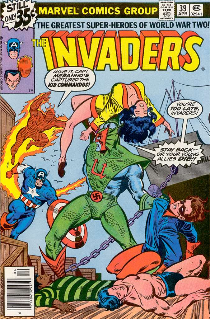 Invaders (1975 1st Series Marvel) # 39 Raw