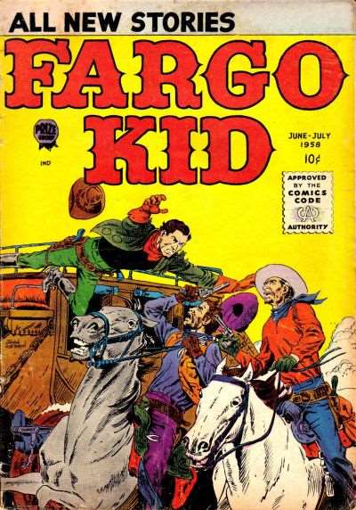 Fargo Kid (1958 Prize) #  3 Raw