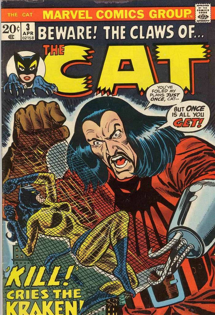 Cat (1972 Marvel) #  3 Raw