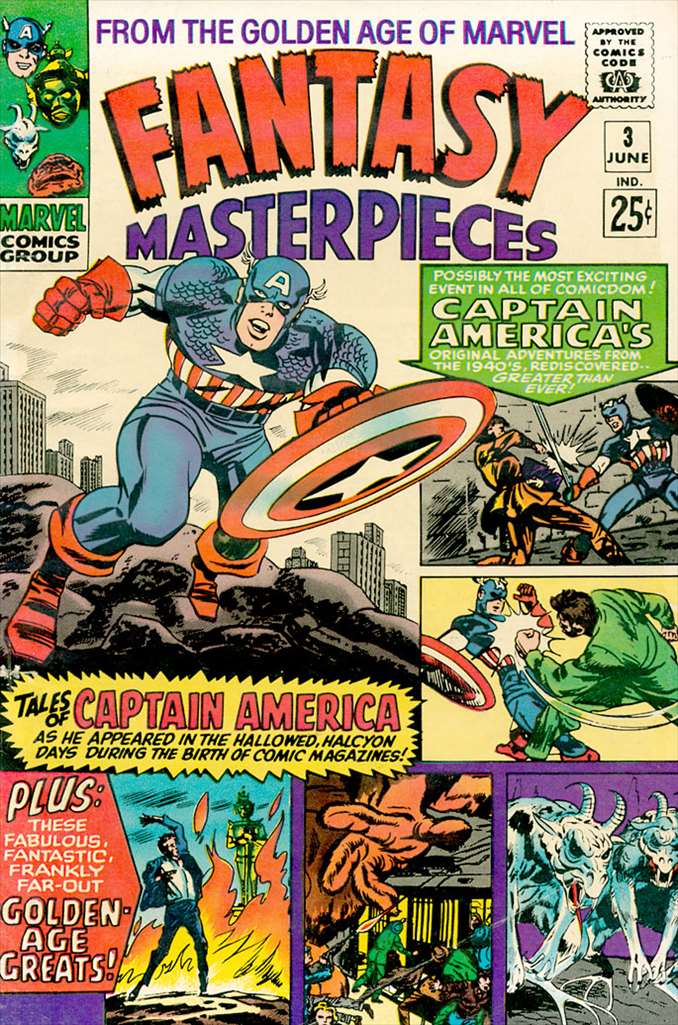 Fantasy Masterpieces (1966 1st Series Marvel) #  3 Raw