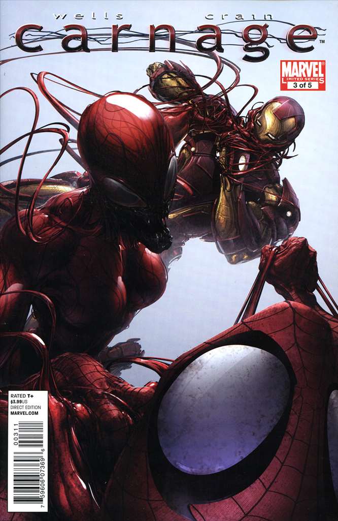Carnage (2010 1st Series Marvel) #  3 Raw