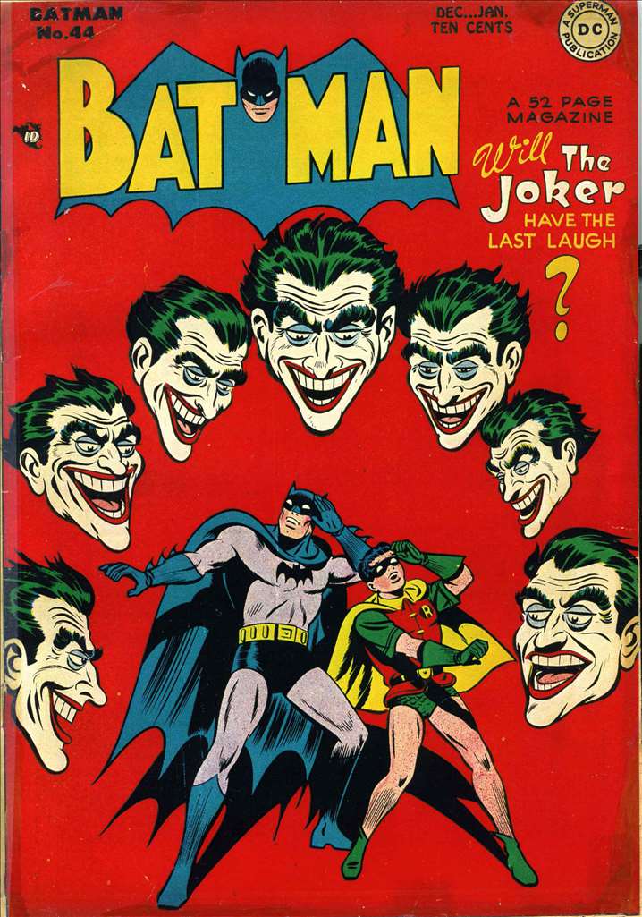 Batman (1940 1st Series DC) # 44 Raw