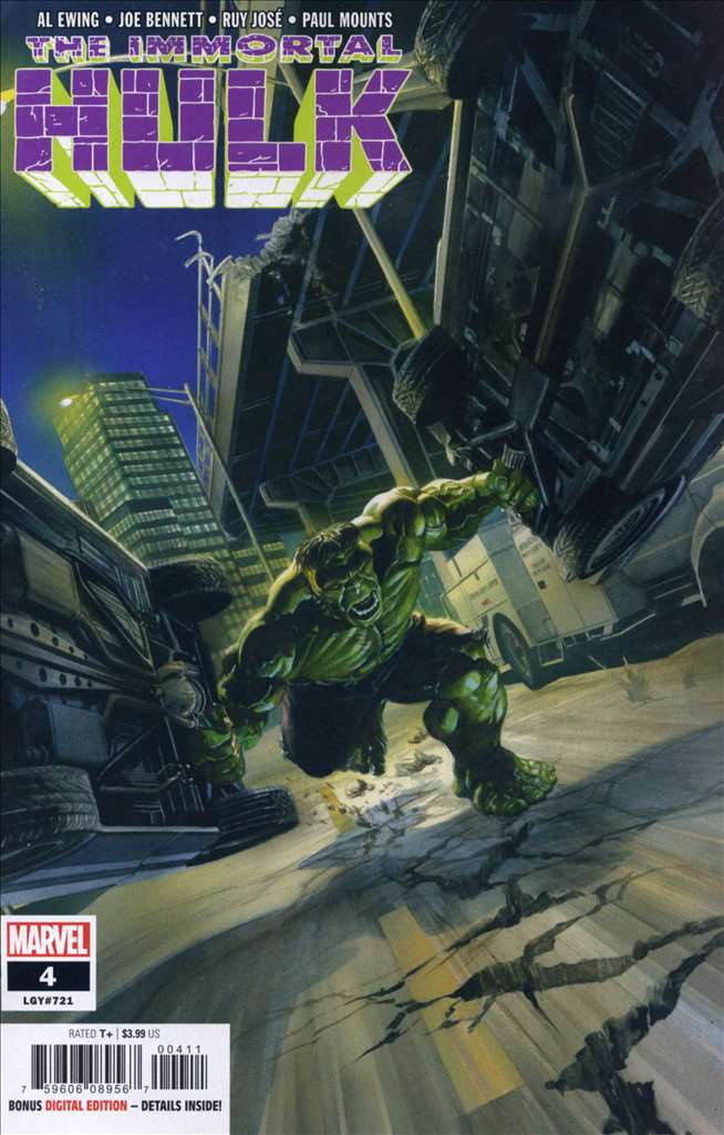 Immortal Hulk (2018 Marvel) #  4 Raw