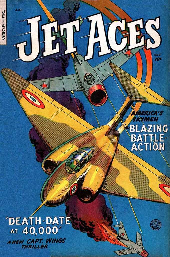 Jet Aces (1952, Fiction House) #  4 Raw