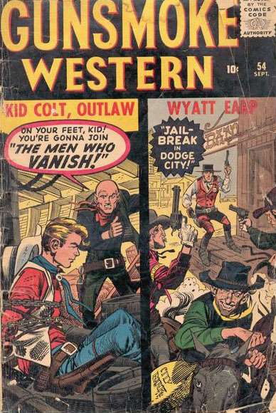 Gunsmoke Western (Atlas, 1955) # 54 Raw