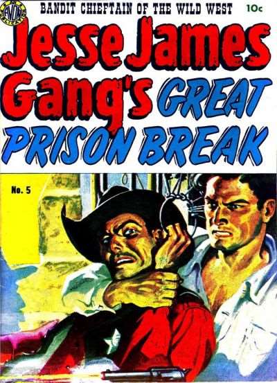 Jesse James (1950 Avon) #  5 Raw