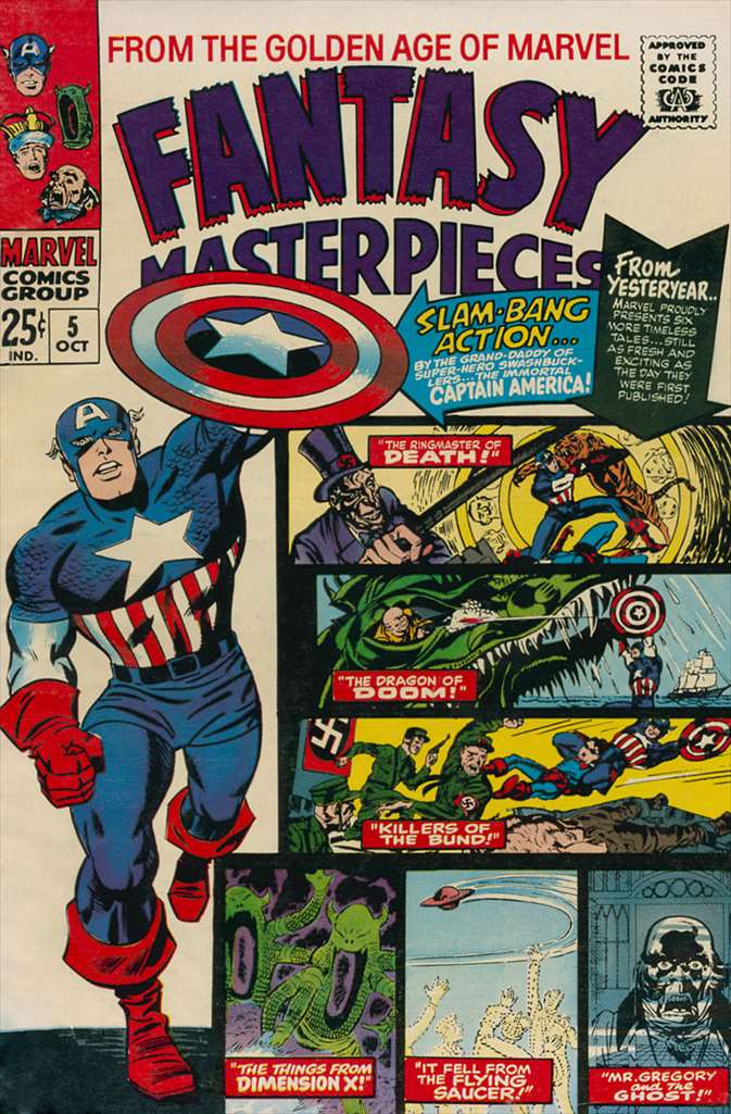 Fantasy Masterpieces (1966 1st Series Marvel) #  5 Raw
