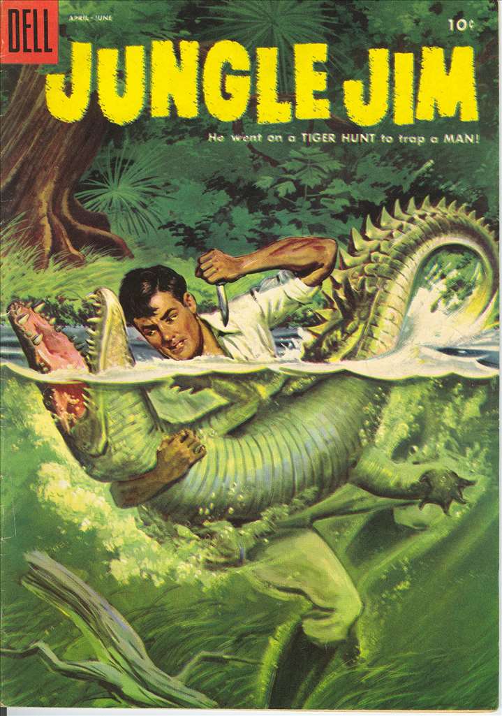Jungle Jim (1955 Dell) #  5 Raw