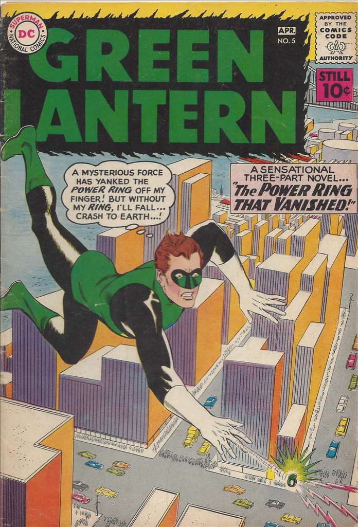 Green Lantern (1960 2nd Series DC) #  5 Raw