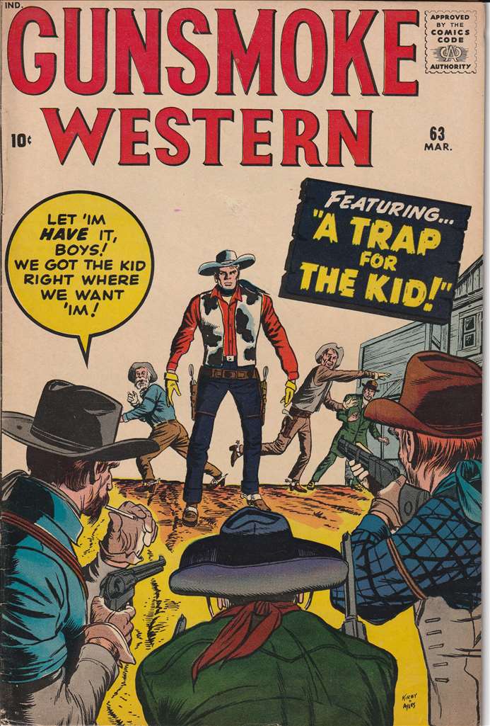Gunsmoke Western (Atlas, 1955) # 63 Raw