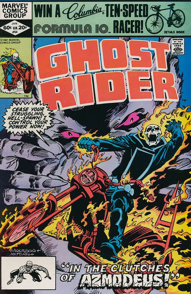 Ghost Rider (1973 1st Series Marvel) # 64 Raw