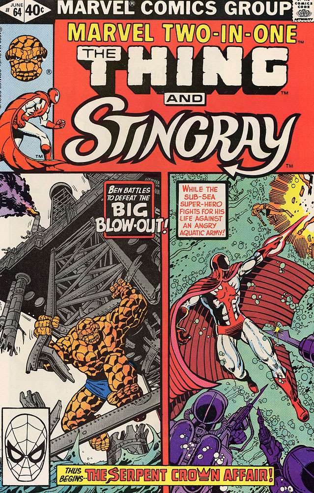 Marvel Two-In-One (1974 1st Series Marvel) # 64 Raw