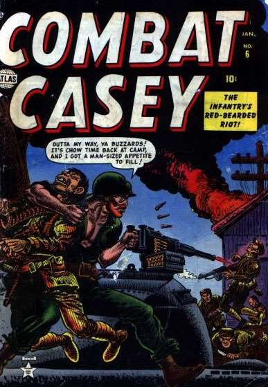 Combat Casey (1953 Atlas) #  6 Raw