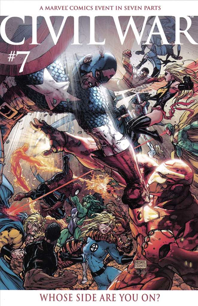 Civil War (2006 1st Series Marvel) #  7 Raw