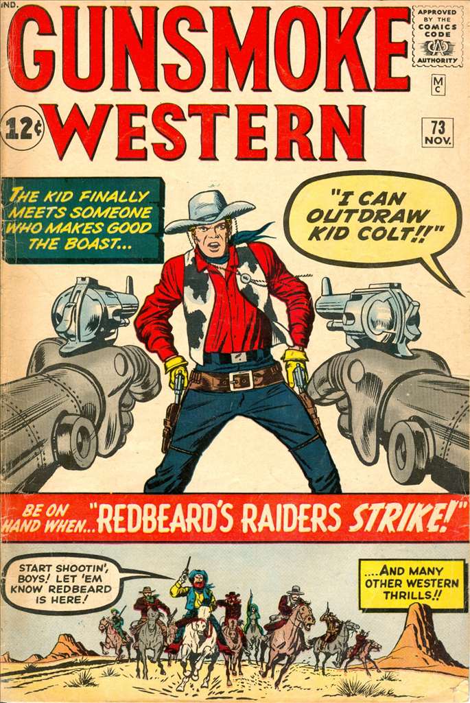 Gunsmoke Western (Atlas, 1955) # 73 Raw