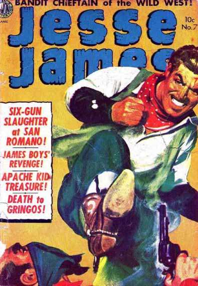 Jesse James (1950 Avon) #  7 Raw